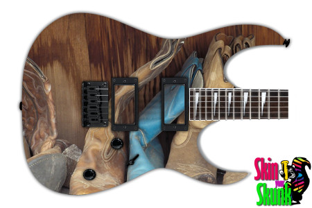  Guitar Skin Country Boots 
