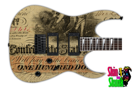  Guitar Skin Country Dollars 