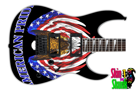  Guitar Skin Freedom Pride 