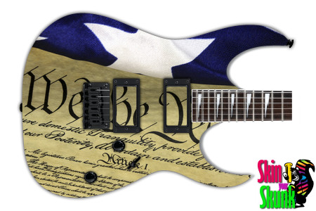  Guitar Skin Freedom Wethepeople 