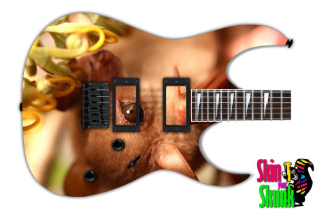  Guitar Skin Animals Bat 