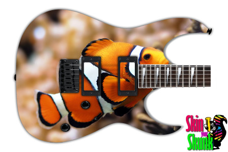  Guitar Skin Animals Clown 