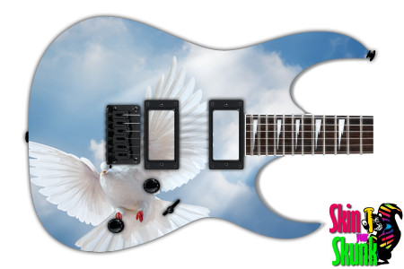  Guitar Skin Animals Dove 