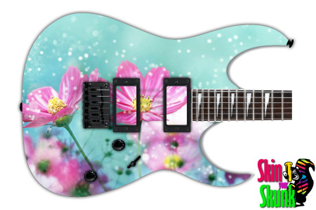  Guitar Skin Flowers Refresh 