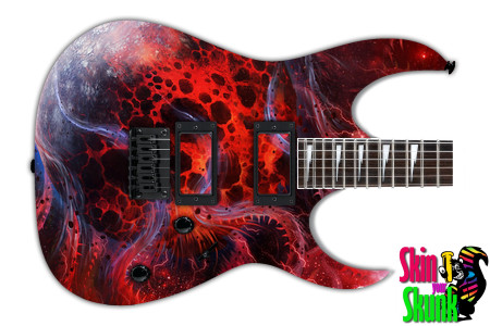  Guitar Skin Space Alienworld 