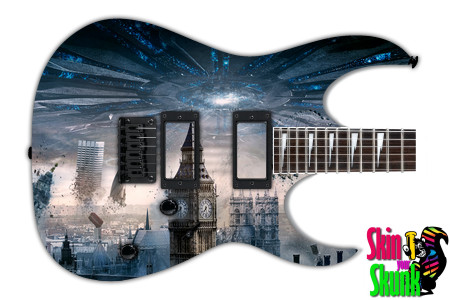  Guitar Skin Space Visitors 