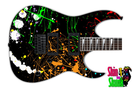  Guitar Skin Paint1 Drip 