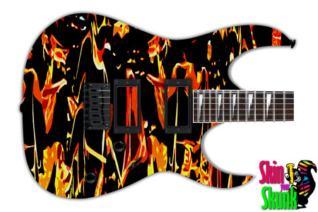  Guitar Skin Paint1 Halloween 