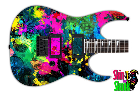  Guitar Skin Paint1 Mess 