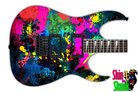  Guitar Skin Paint1 Spots 