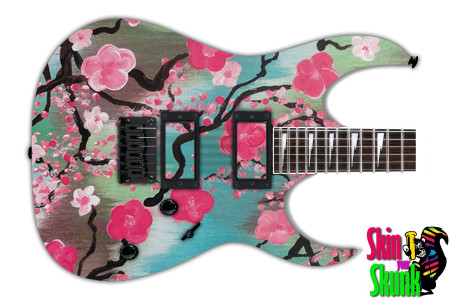  Guitar Skin Paint2 Cherry 