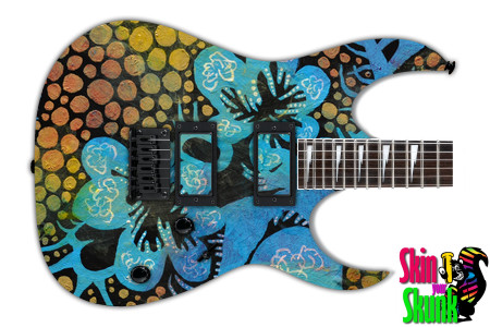  Guitar Skin Paint2 Dots 