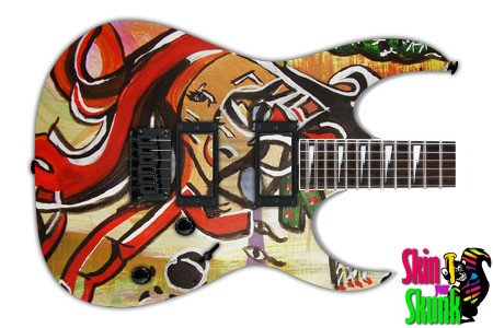  Guitar Skin Paint2 Love 