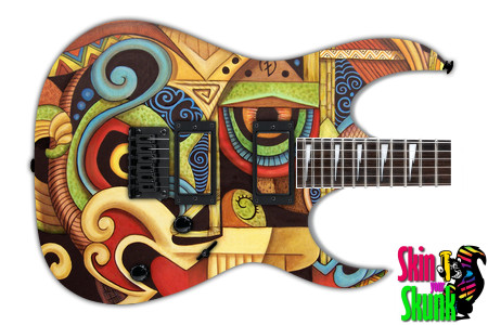  Guitar Skin Paint2 War 