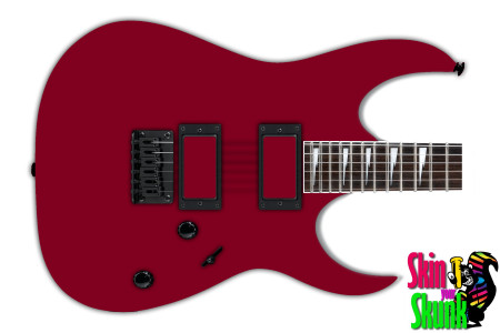  Guitar Skin Paintjob Burgundy 