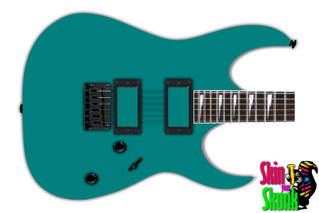  Guitar Skin Paintjob Dark Cyan 