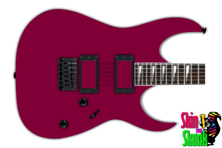  Guitar Skin Paintjob Dark Pink 