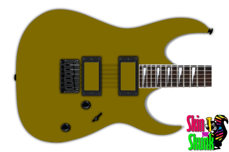  Guitar Skin Paintjob Dark Yellow 