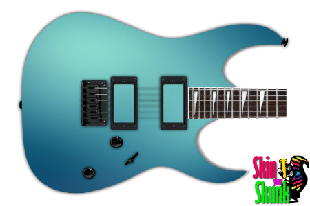  Guitar Skin Paintjob Gradient Bluish 