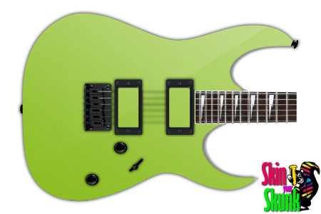  Guitar Skin Paintjob Shine Lime 