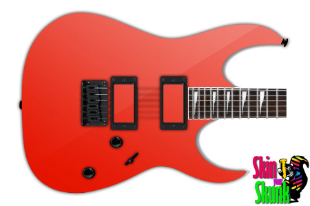  Guitar Skin Paintjob Shine Red 