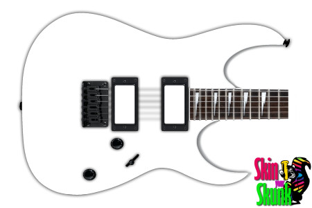  Guitar Skin Paintjob White 