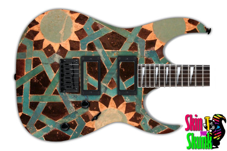  Guitar Skin Mosaic Sun 