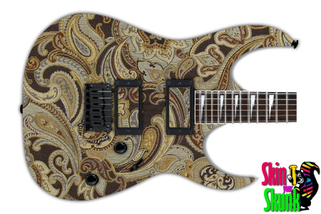  Guitar Skin Paisley Fabric 