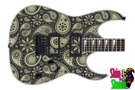  Guitar Skin Paisley Indian 