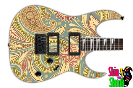  Guitar Skin Paisley Pretty 