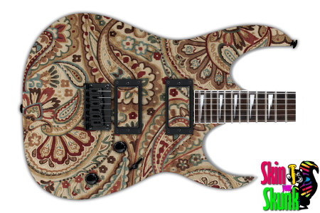  Guitar Skin Paisley Tan 