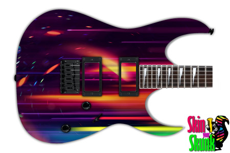  Guitar Skin Stripes 0012 