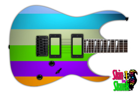  Guitar Skin Stripes 0029 