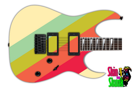  Guitar Skin Stripes 0036 
