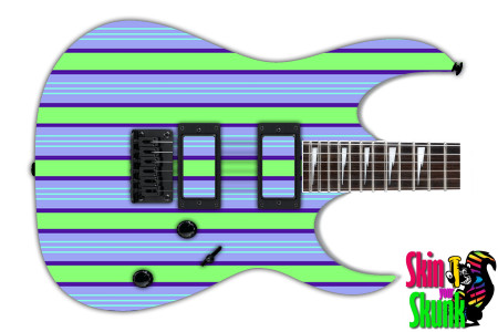  Guitar Skin Stripes 0050 