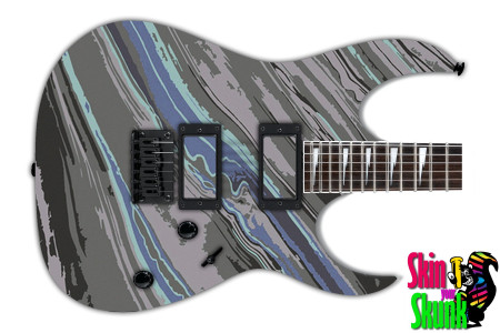  Guitar Skin Swirl Blueline 