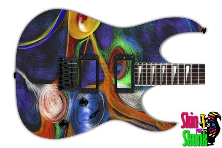  Guitar Skin Swirl Plasma 