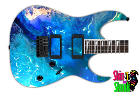  Guitar Skin Swirl Splatter 