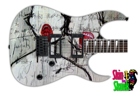  Guitar Skin Industrial X 