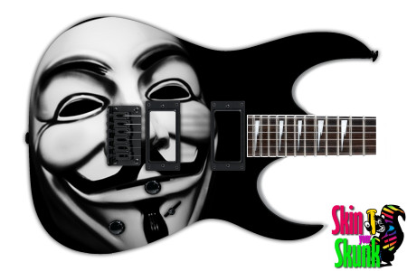  Guitar Skin Conspiracy Anon 
