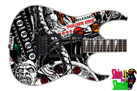  Guitar Skin Radical Black 