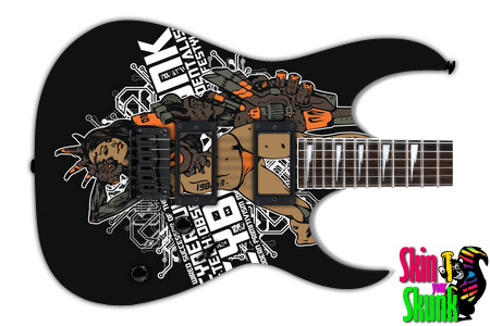  Guitar Skin Radical Cyber 