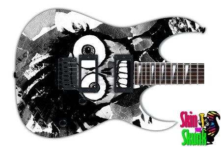  Guitar Skin Radical Skull 
