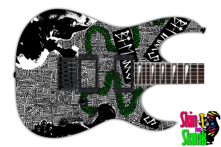  Guitar Skin Radical Smoke 