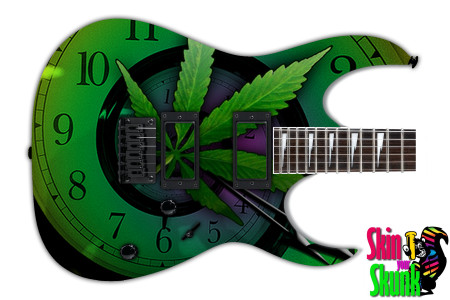  Guitar Skin Rasta 420 