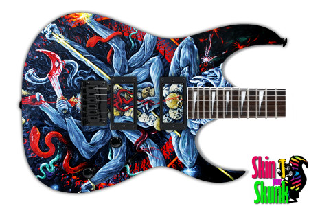  Guitar Skin Heavymetal Armed 