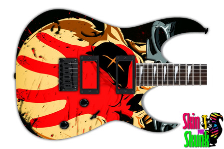  Guitar Skin Heavymetal Brass 