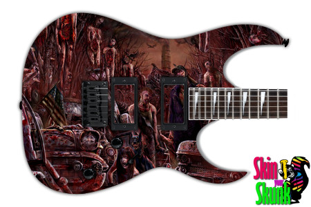  Guitar Skin Heavymetal City 
