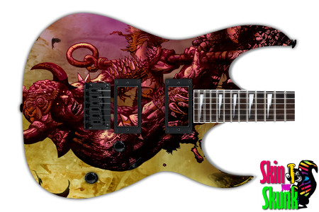  Guitar Skin Heavymetal Crush 