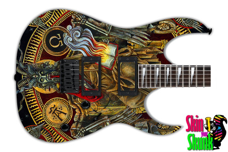  Guitar Skin Heavymetal Death 